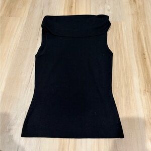 Elegant Black Sleeveless Top